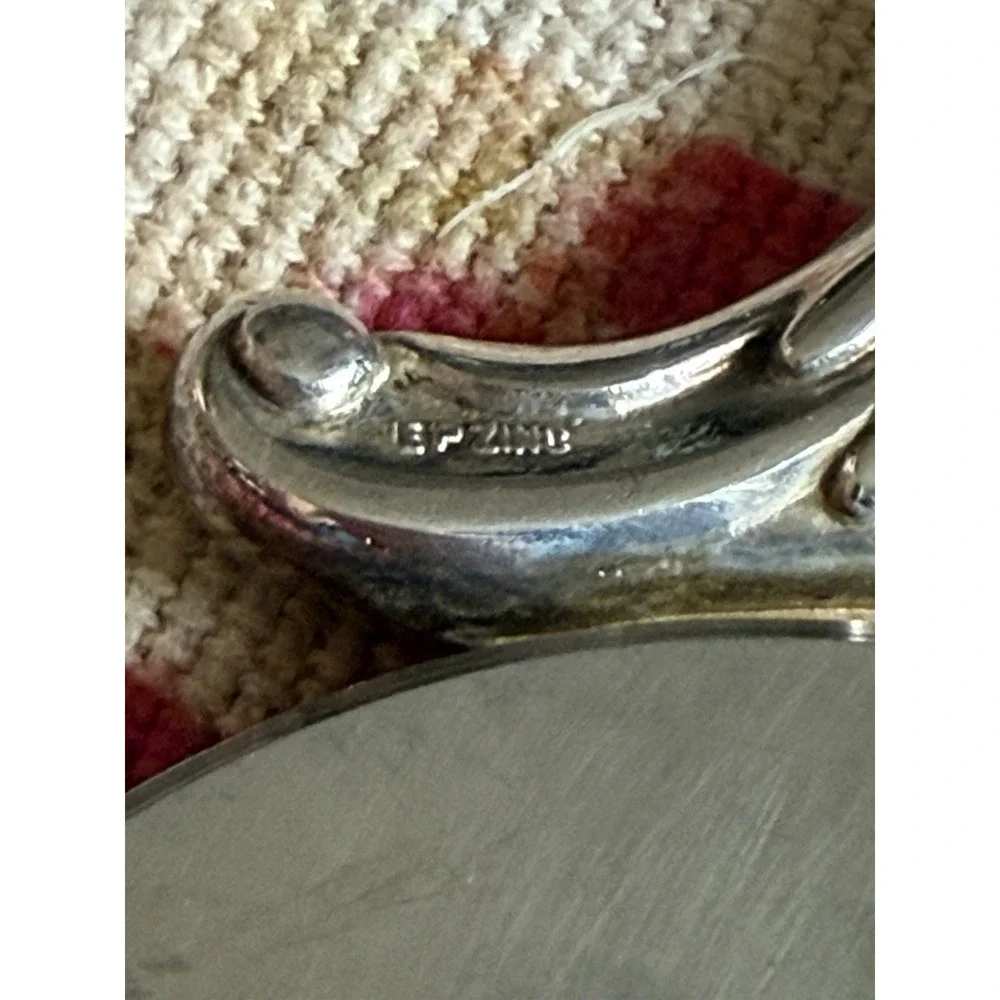 VTG 1970s Silverplate‎ EP Zinc Handle Stainless Steel Pastry/Pizza Wheel Cutter